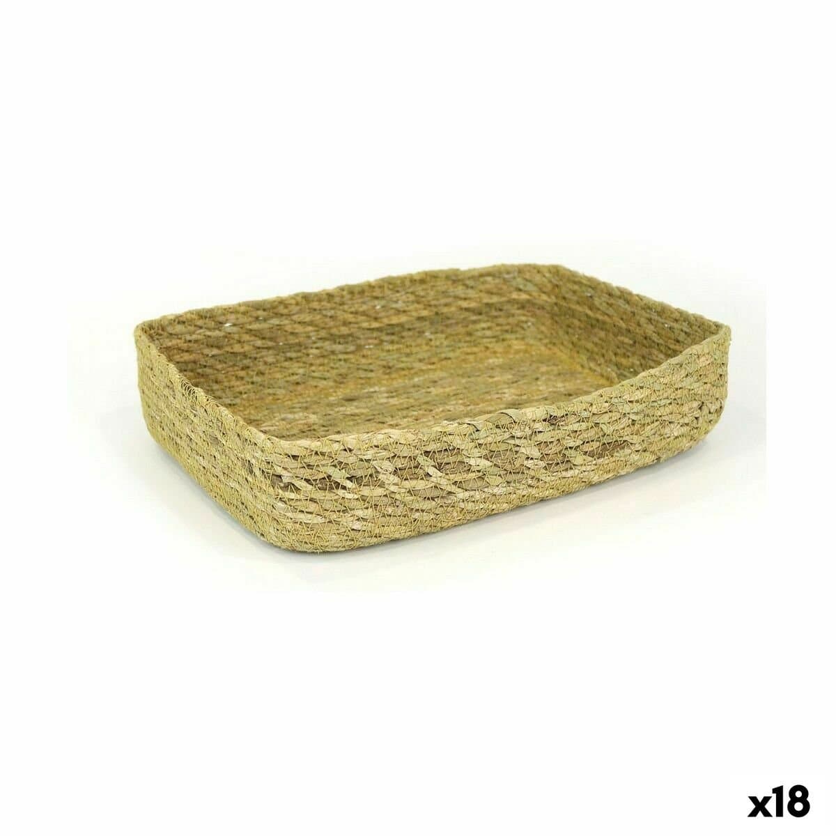 Cesta Multiusos Privilege 28 x 18 x 5 cm (18 Unidades)