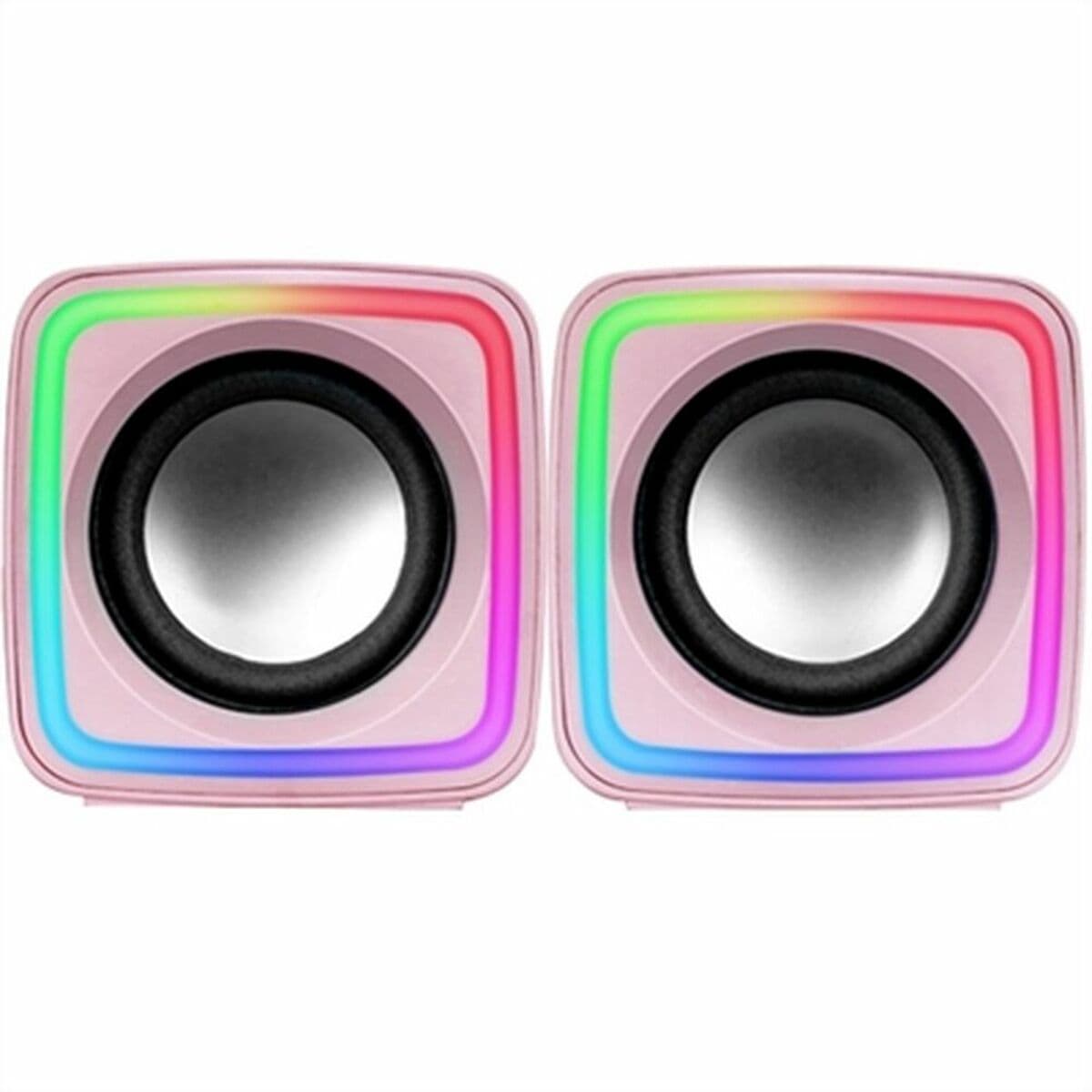 Altavoces PC Mars Gaming MSCUBEP 8W Rosa 4 W