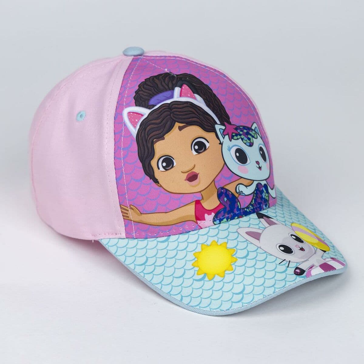 Gorra Infantil Gabby's Dollhouse Turquesa