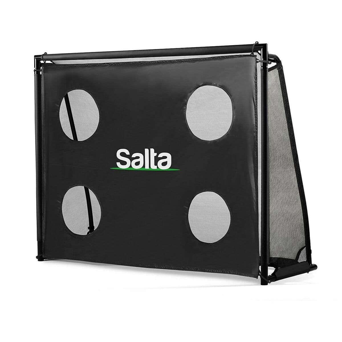 Portería de Fútbol Legend Salta 5125 Negro 220 x 170 x 80 cm (2 Unidades)