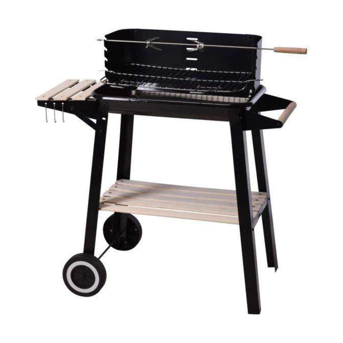 Barbacoa de Carbón con Ruedas (54 x 34 x 6.5 cm)