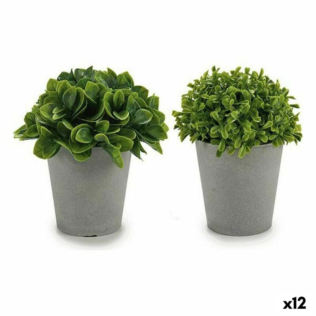 Planta Decorativa Ibergarden Plástico 13 x 17 x 13 cm 14 x 16 x 14 cm (12 Unidades)