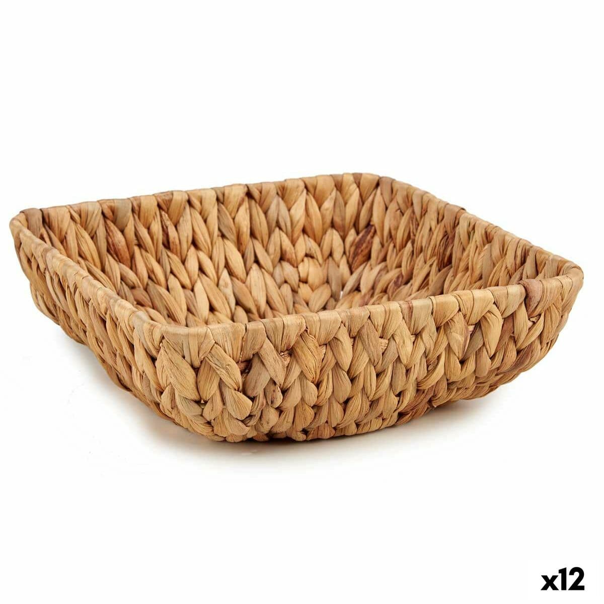 Centro de Mesa Gift Decor Marrón Metal Jacinto de agua 26 x 8 x 26 cm 25,8 x 8 x 25,8 cm (12 Unidades)