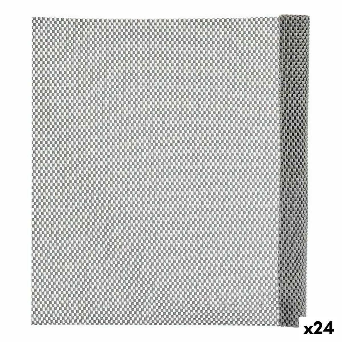 Alfombrilla Antideslizante Kinvara Goma Plástico 45 x 100 cm 5 x 45 x 5 cm 5 x 5 x 45 cm (24 Unidades)