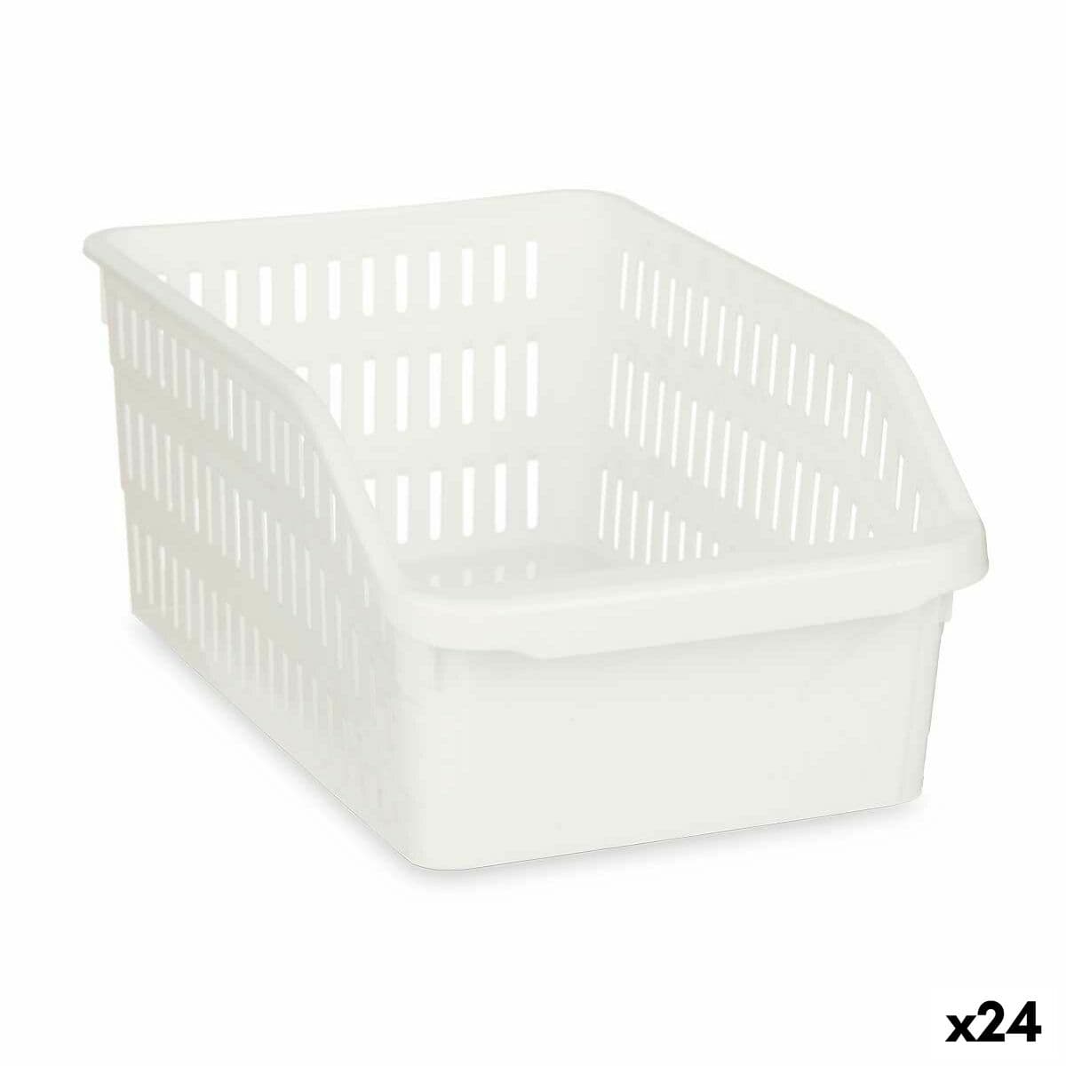 Organizador para Nevera Kinvara Blanco 20,3 x 12,8 x 30,5 cm