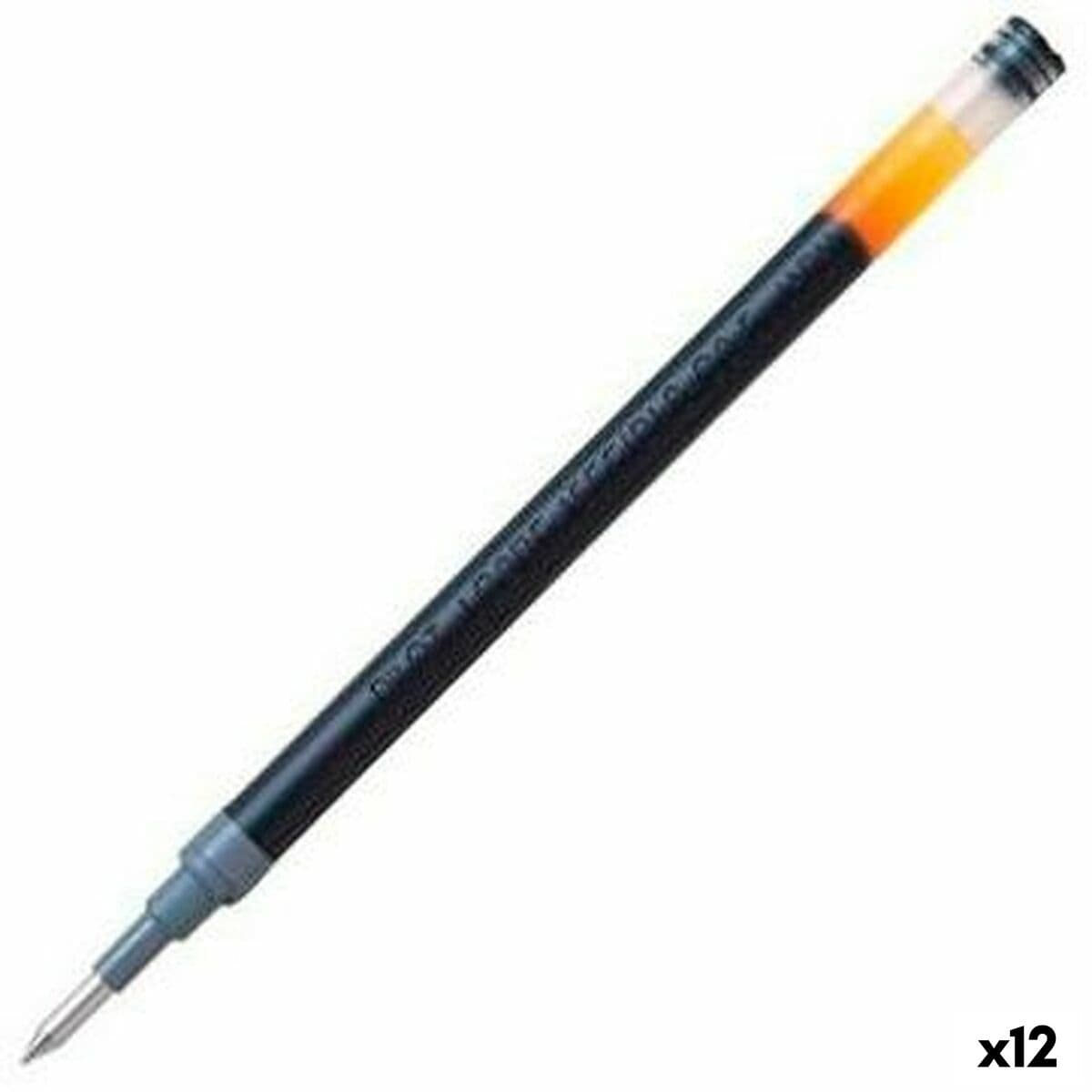Recambio para bolígrafo Pilot G2 0,4 mm Negro (12 Unidades)