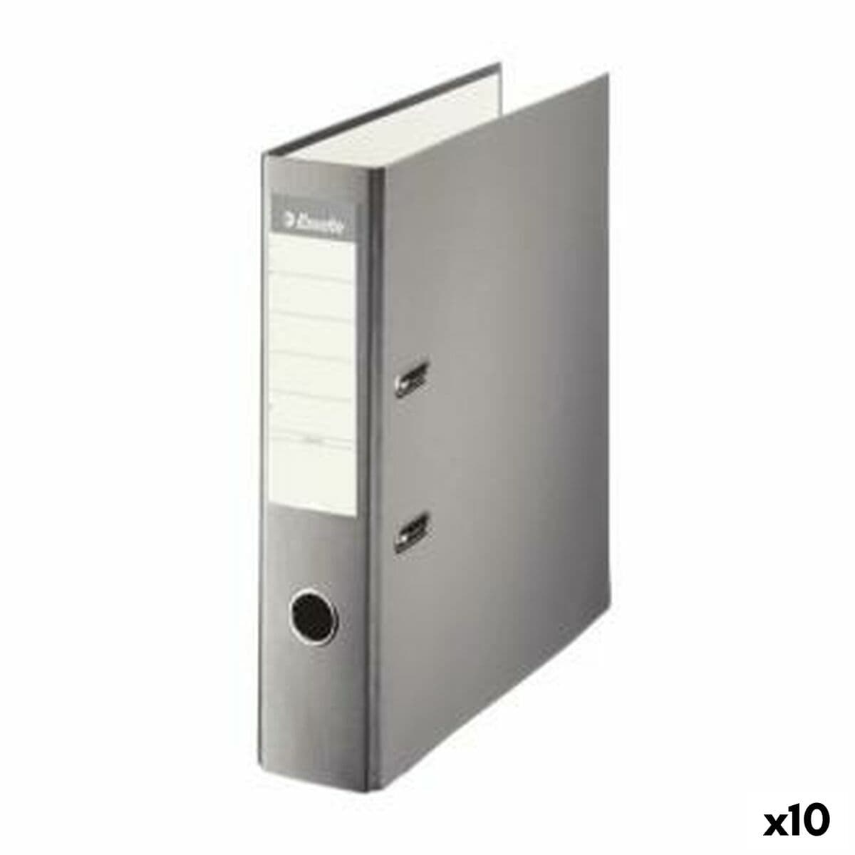 Archivador de Palanca Esselte Gris Folio (10 Unidades)