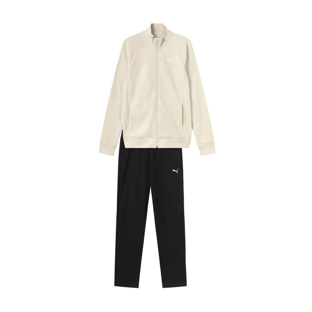 Chándal Mujer Puma Straight Leg Sweat S Blanco Negro