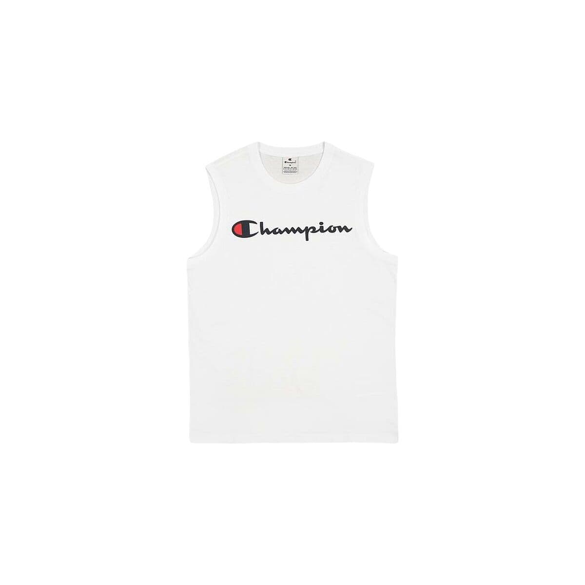 Camiseta para Hombre sin Mangas Champion CHAMPION TANK 220778 Blanco