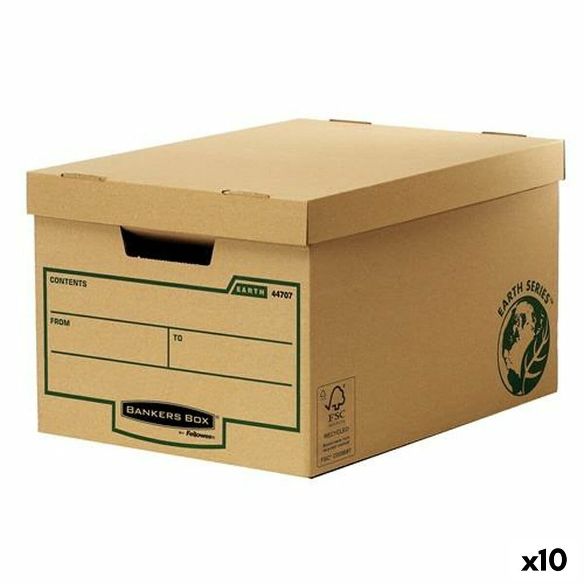 Caja de Archivo Fellowes 10 Unidades (27,1 x 33,5 x 47 cm)