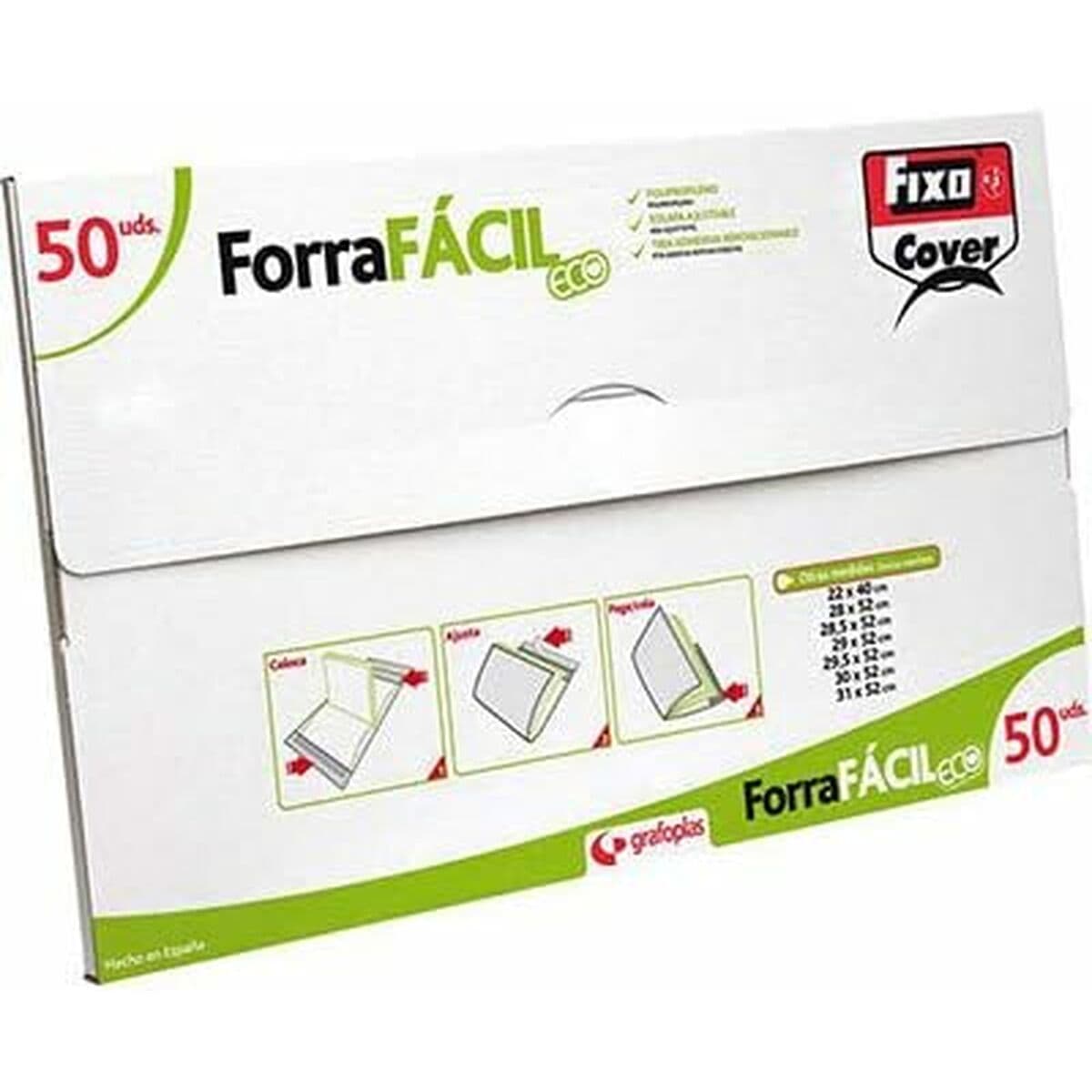 Forro Adhesivo para Libros Fixo