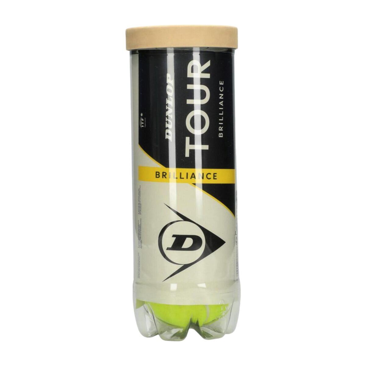Pelotas de Tenis Dunlop D TB TOUR BRILLANCE 3 PET 601620 Amarillo