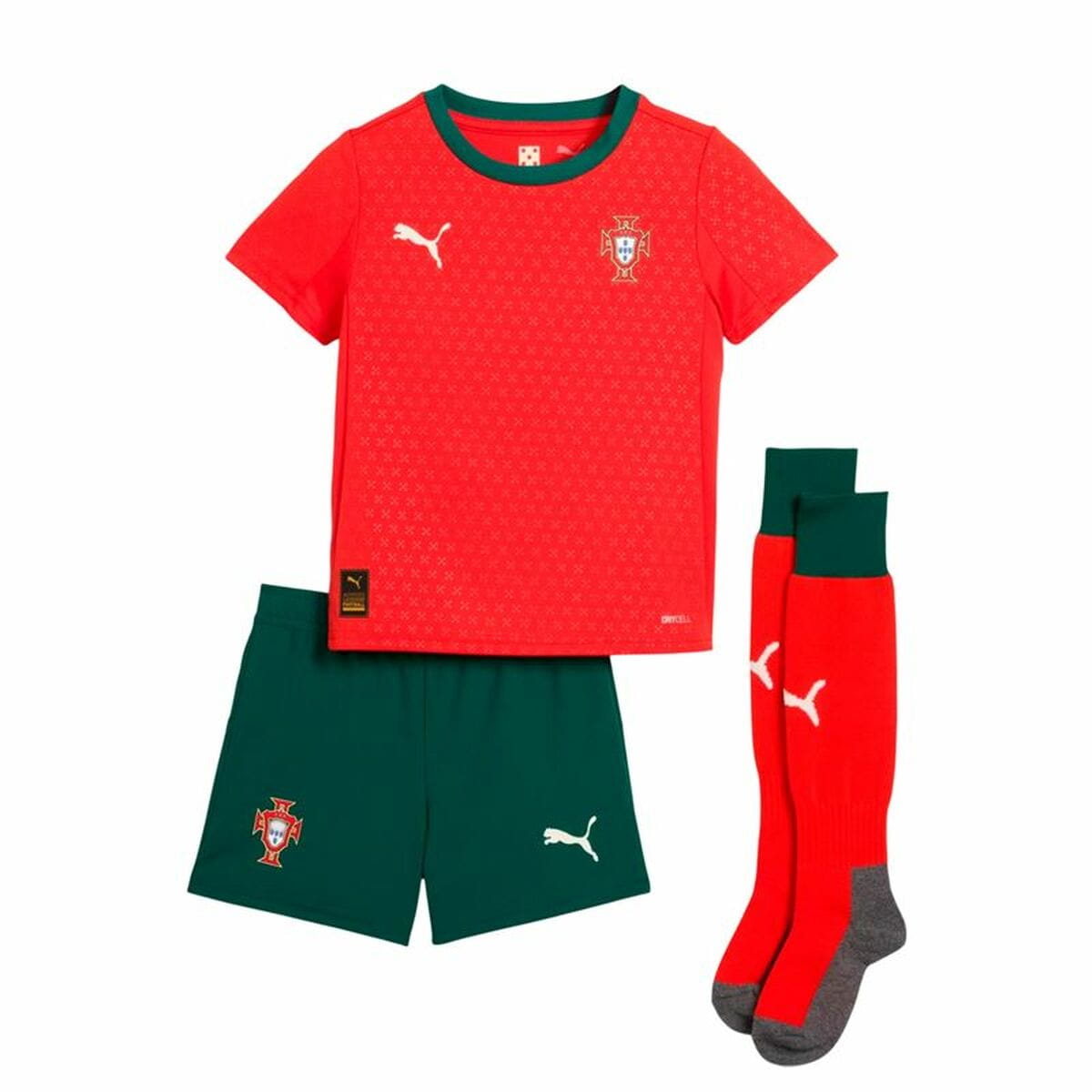 Chándal Infantil Puma Portugal Home Minikit Rojo