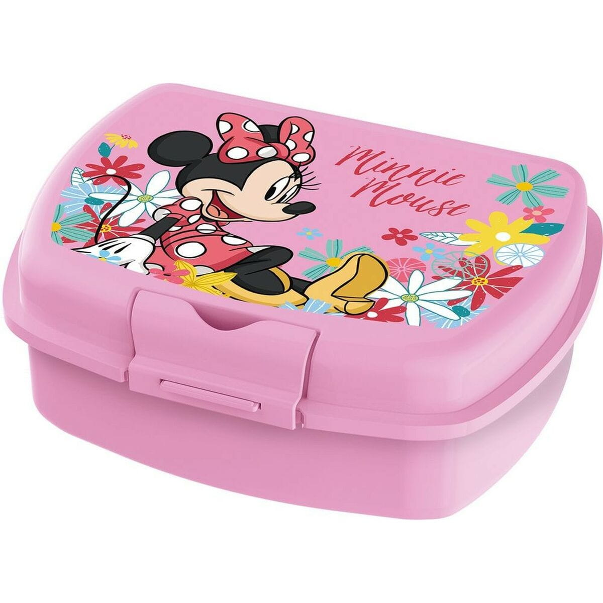 Fiambrera para Sandwich Minnie Mouse CZ11371 Rosa Plástico