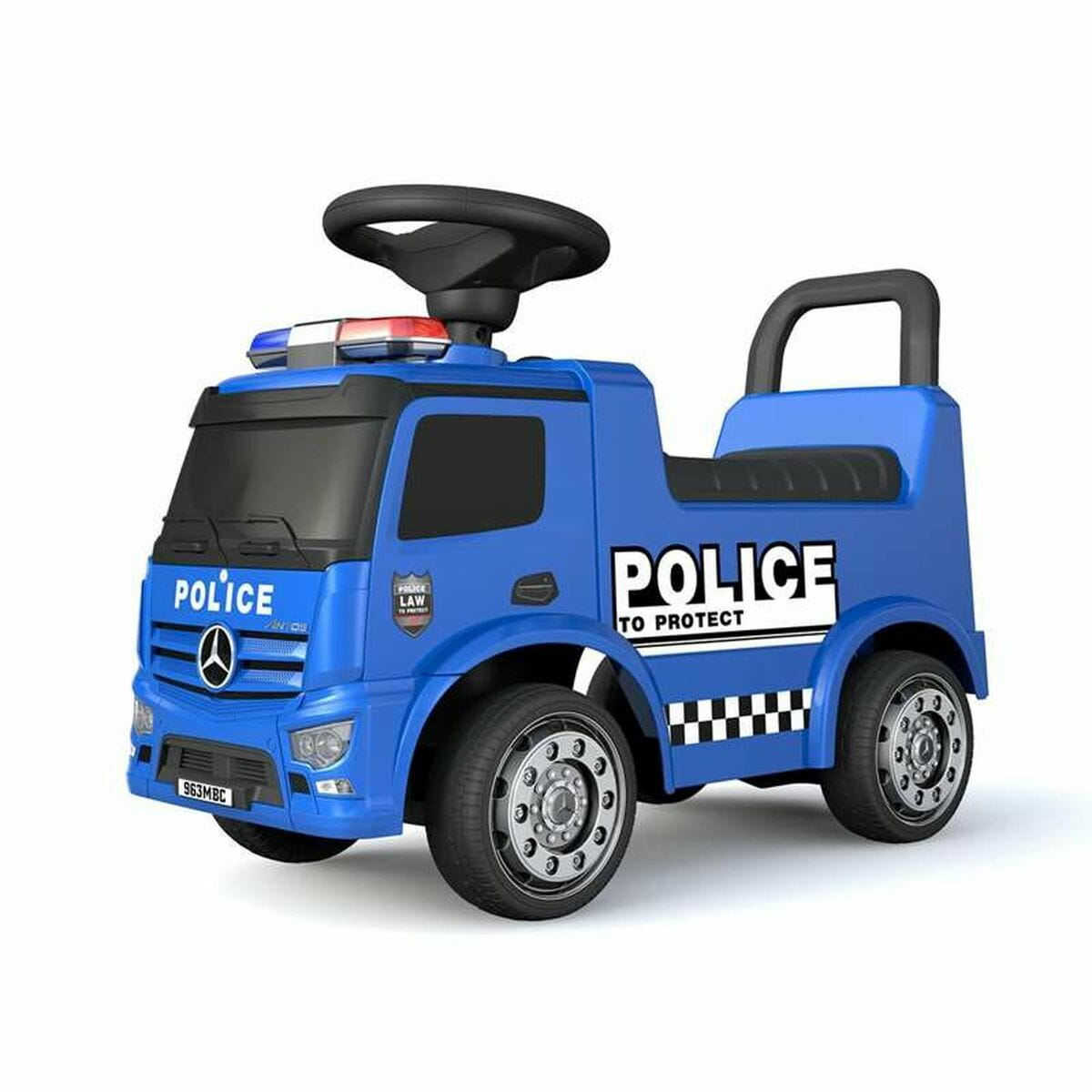 Correpasillos RunRunToys Mercedes Azul