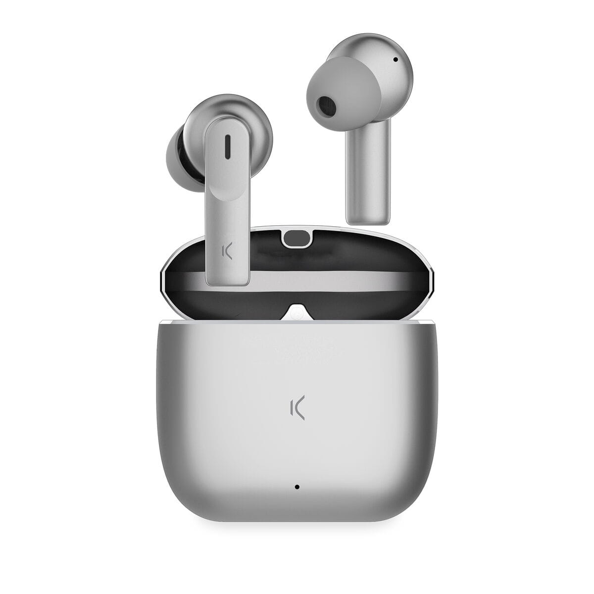 Auriculares Inalámbricos KSIX Meteor Plateado (Reacondicionado A)