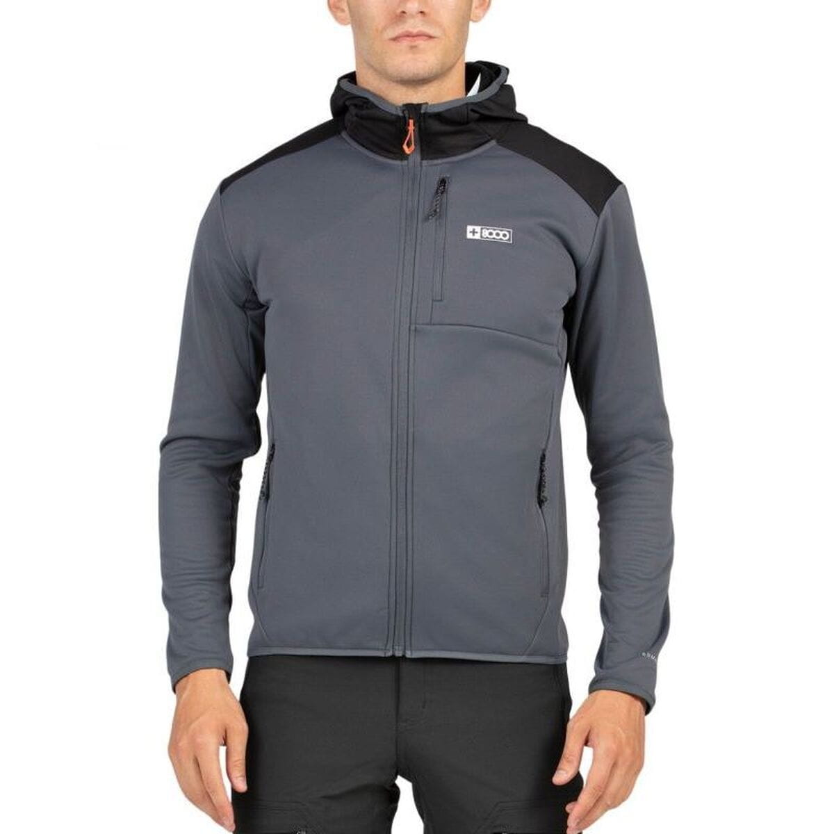 Chaqueta Deportiva para Hombre +8000 Mesi Gris oscuro