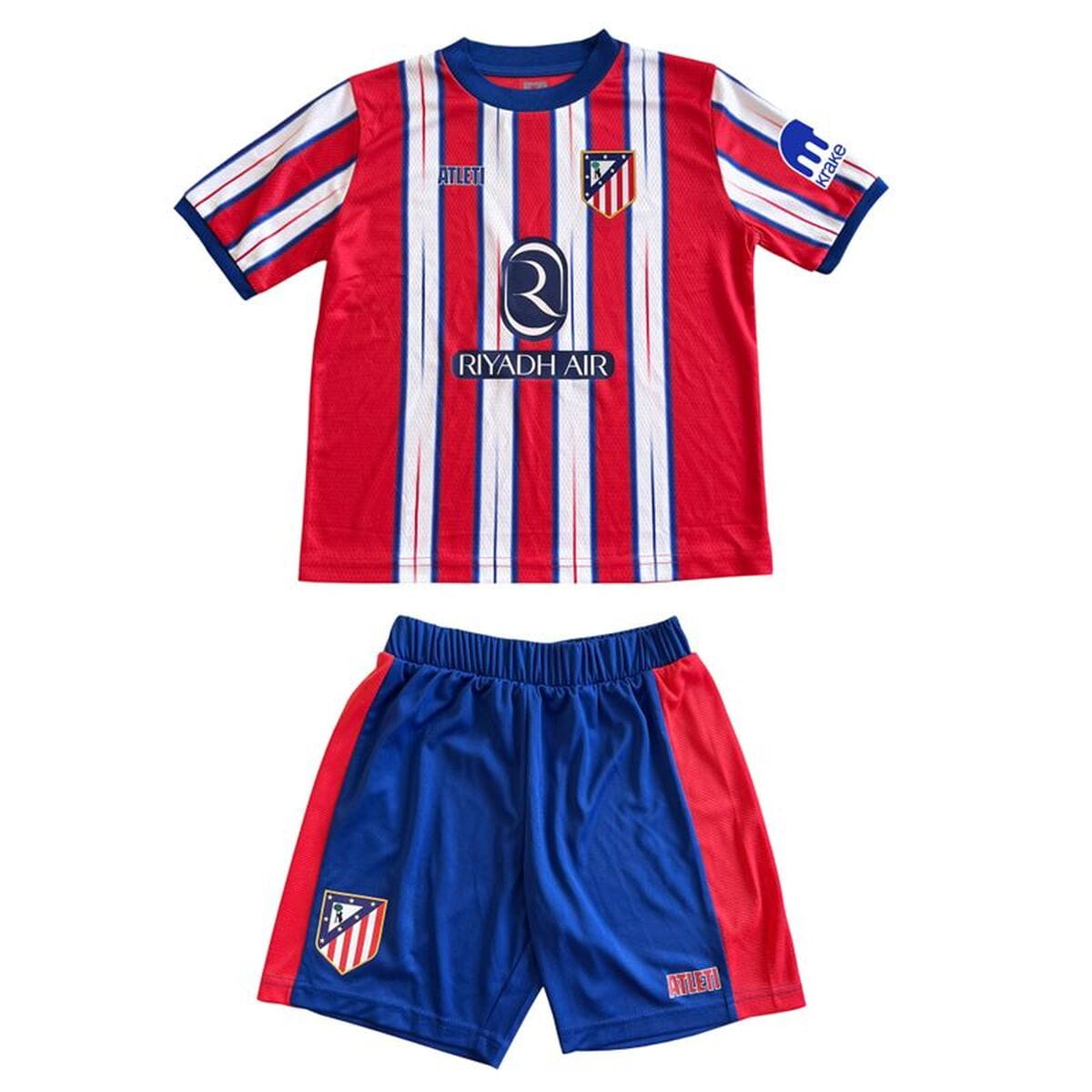 Set Equipación de Fútbol para Niños Atlético Madrid Home 24/25 Rojo