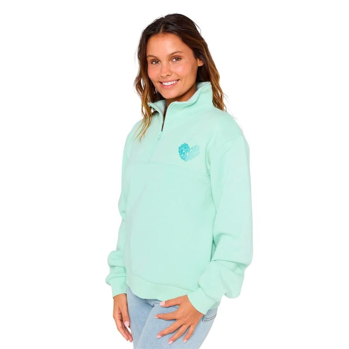 Chaqueta Deportiva para Mujer Rip Curl Half Zip Fleece