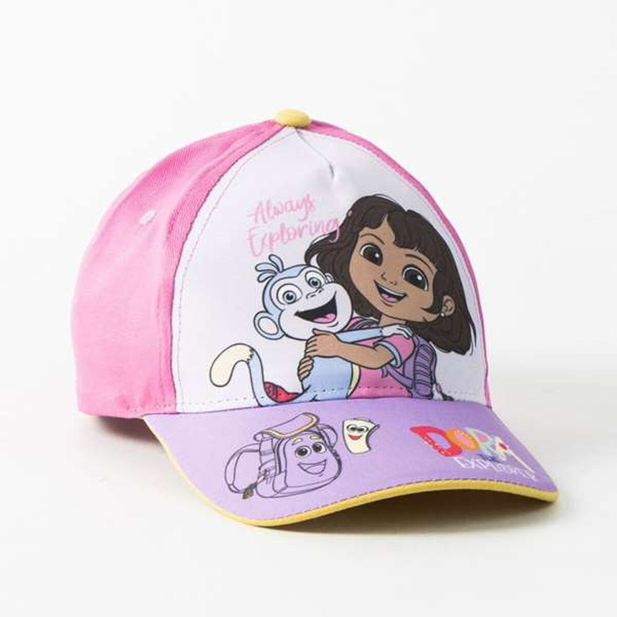 Gorra Infantil Dora The Explorer Rosa
