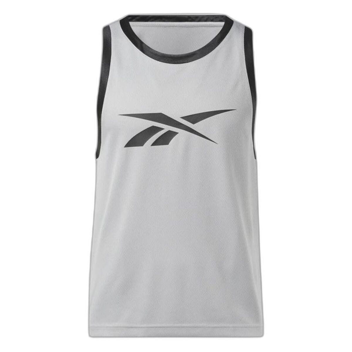 Camiseta de baloncesto Reebok Basketball Mesh Gris claro