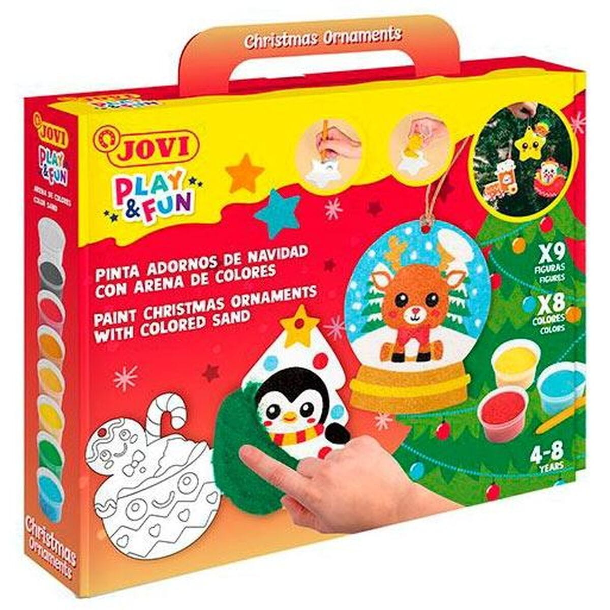 Arena Mágica Jovi PLAY&FUN Christmas Ornaments (3 Unidades)