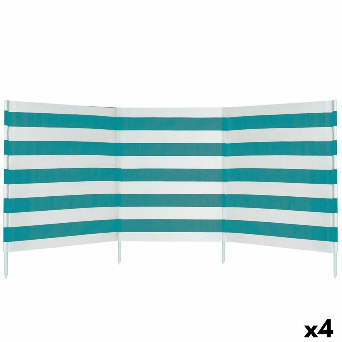 Paravientos Aktive 480 x 102 x 1,5 cm (4 Unidades)