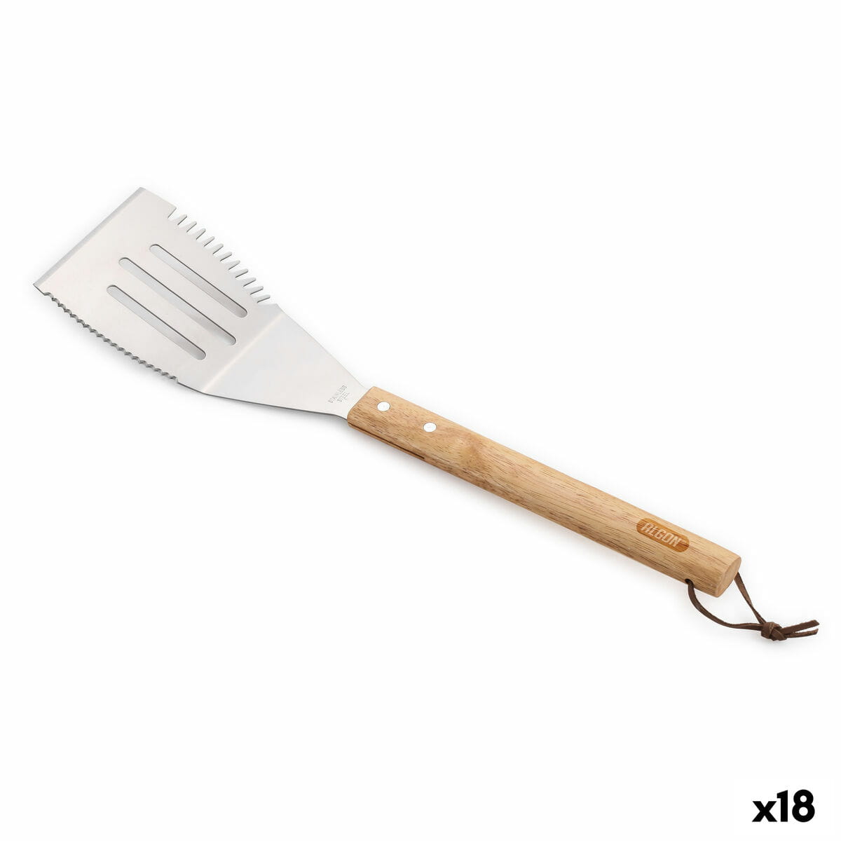 Paleta para Barbacoa Algon 41 cm (18 Unidades)
