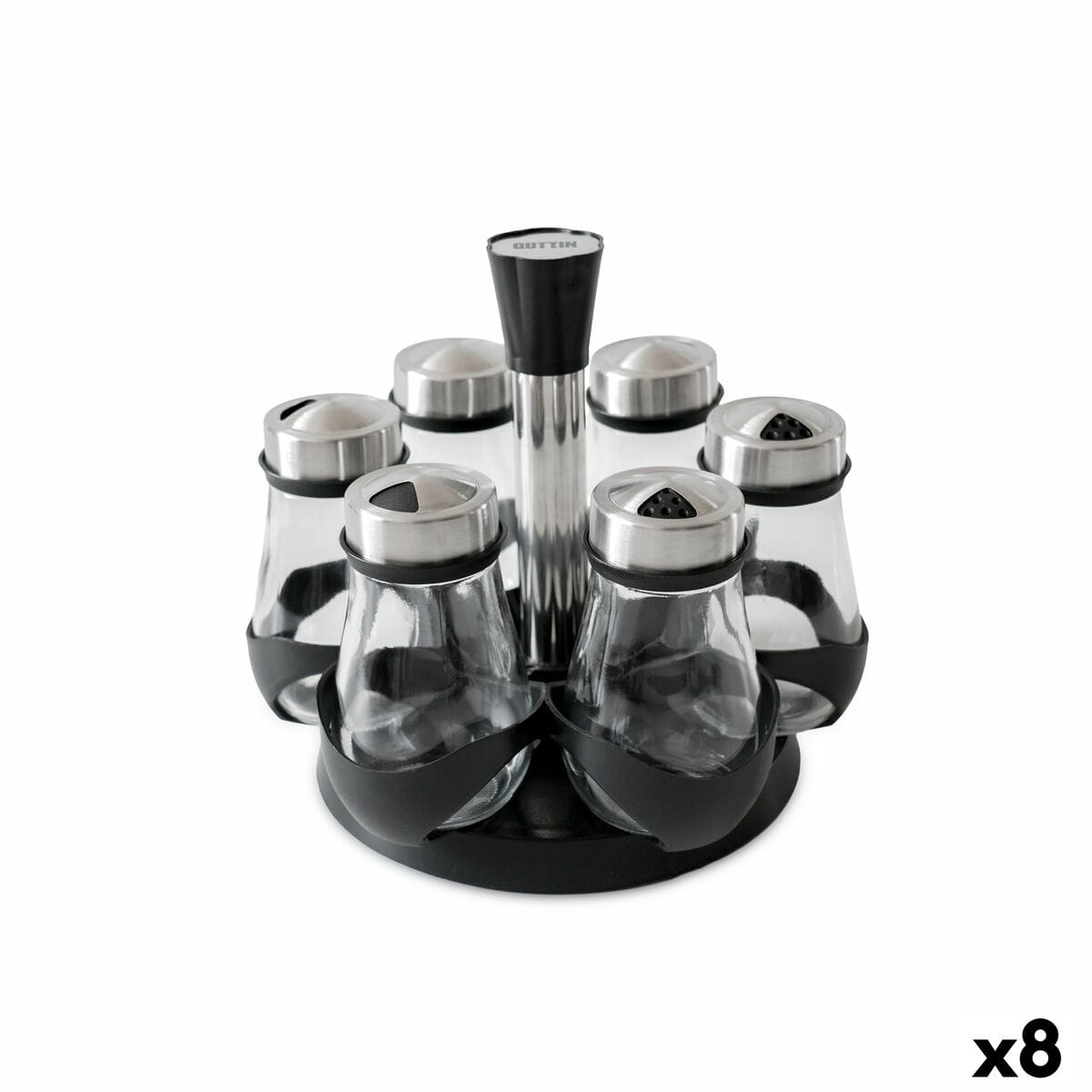 Especiero Quttin 17,8 X 17,8 X 16,3 CM (6 Piezas) (8 Unidades)