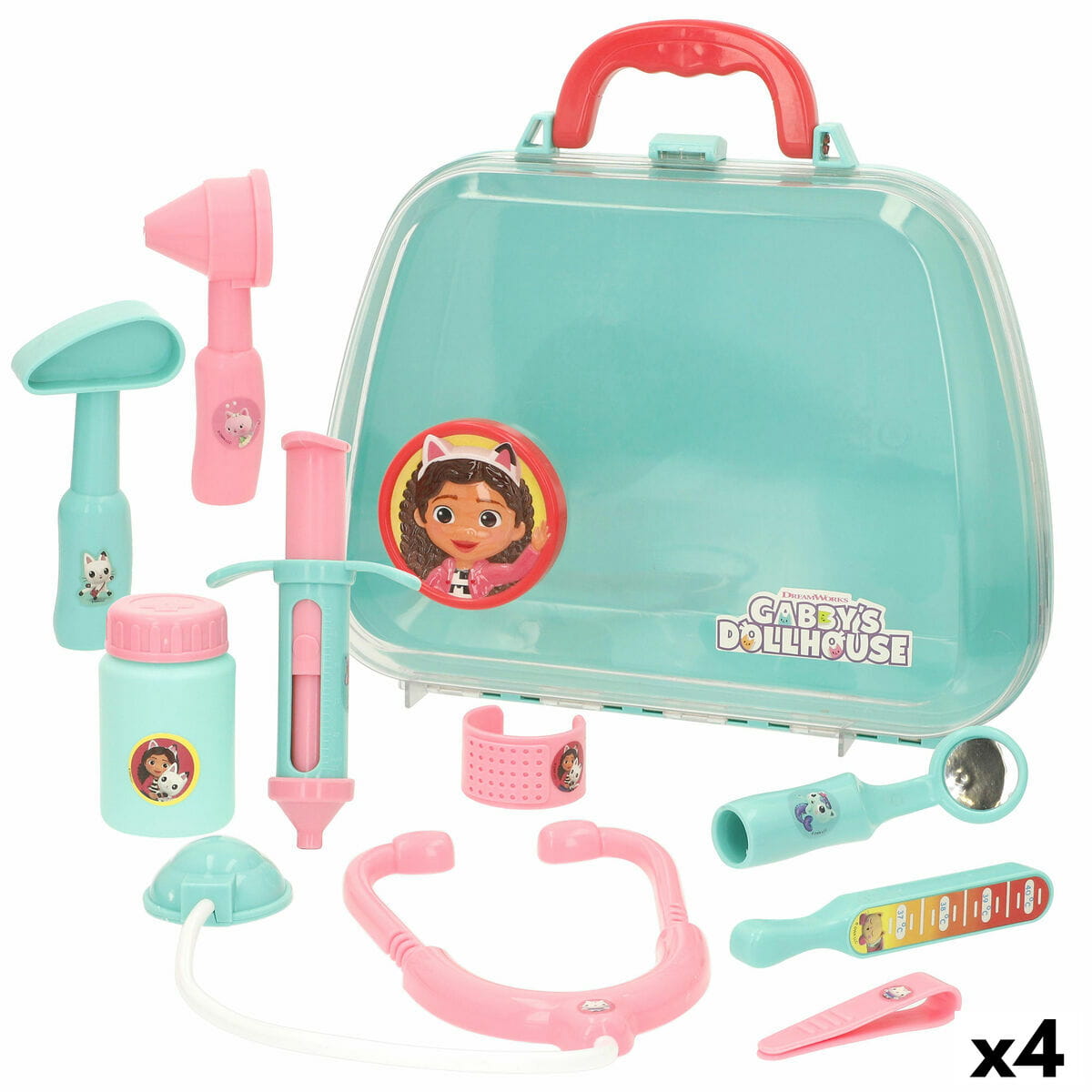 Maletín Médico de Juguete con Accesorios Gabby's Dollhouse (4 Unidades)