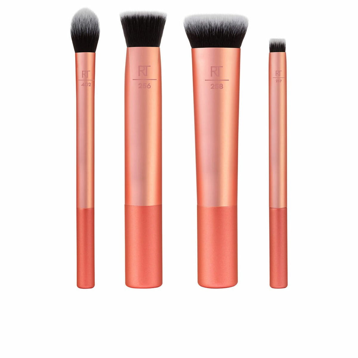 Set de Brochas de Maquillaje Real Techniques Salmón 4 Piezas