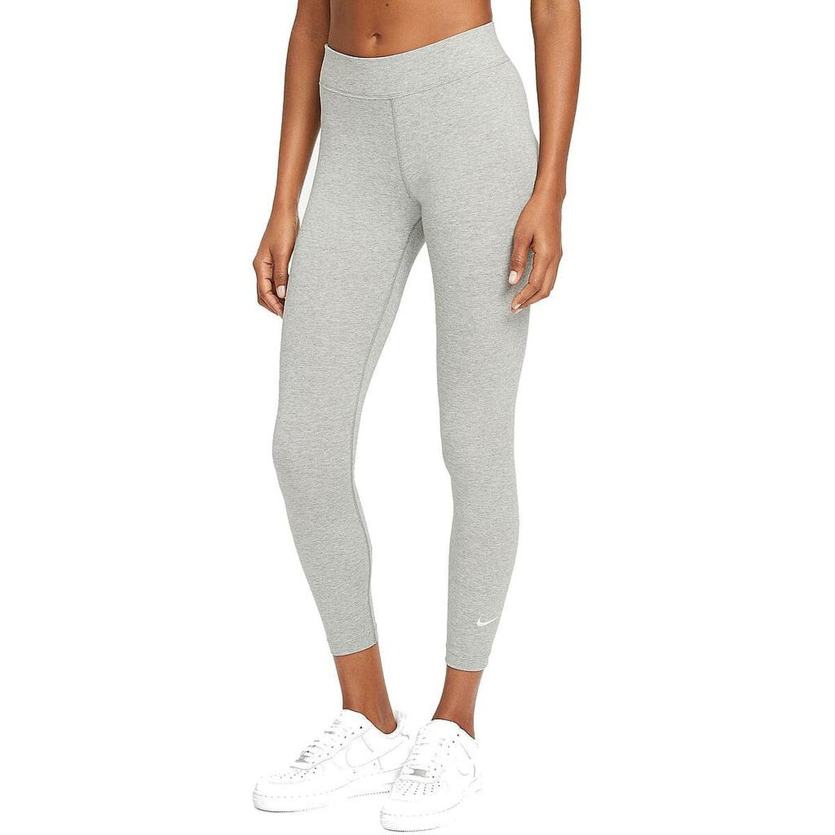 Mallas Deportivas de Mujer NSW ESSNT 7/8MR LGGNG Nike CZ8532 063 Gris