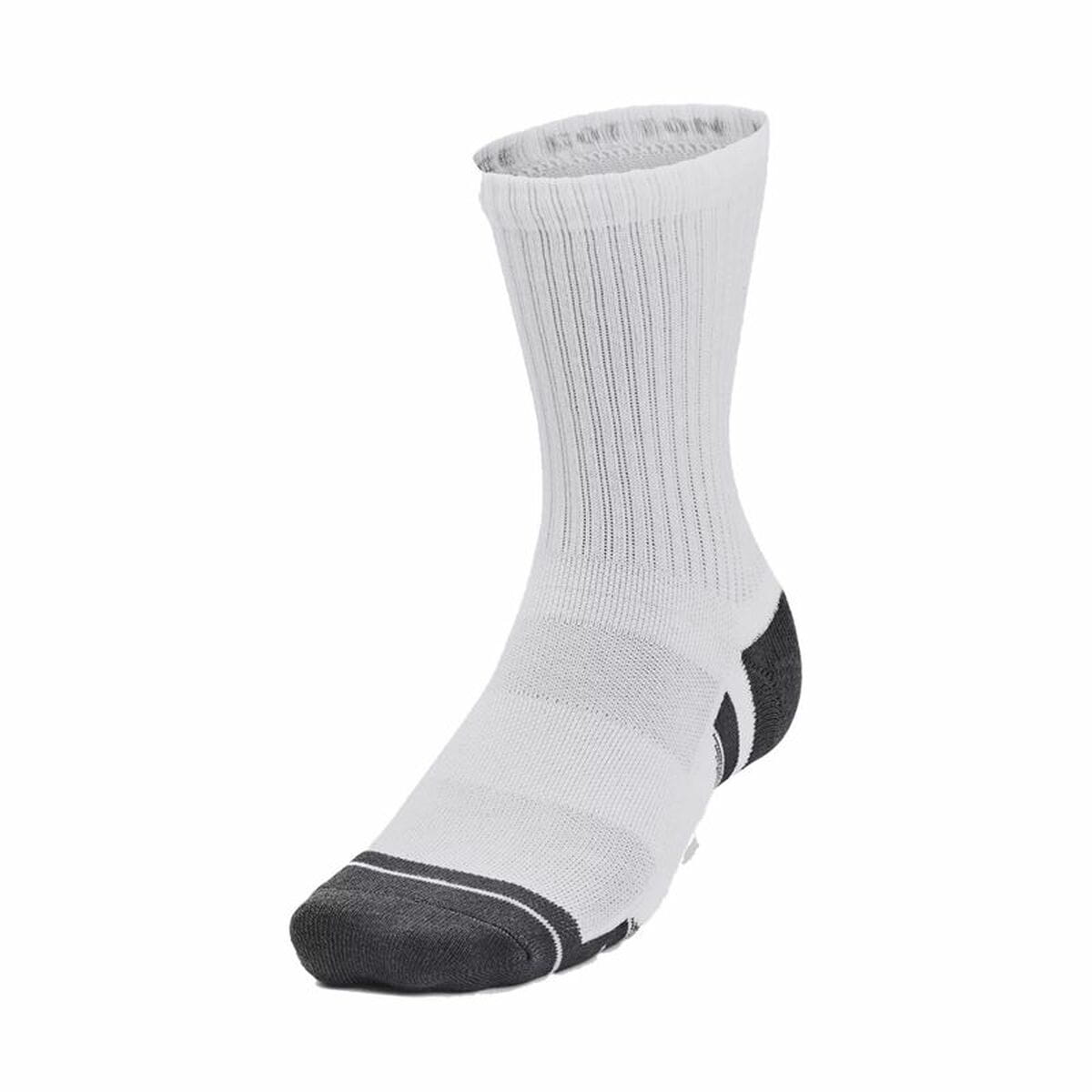 Calcetines Deportivos Under Armour Performance Blanco 3 Piezas