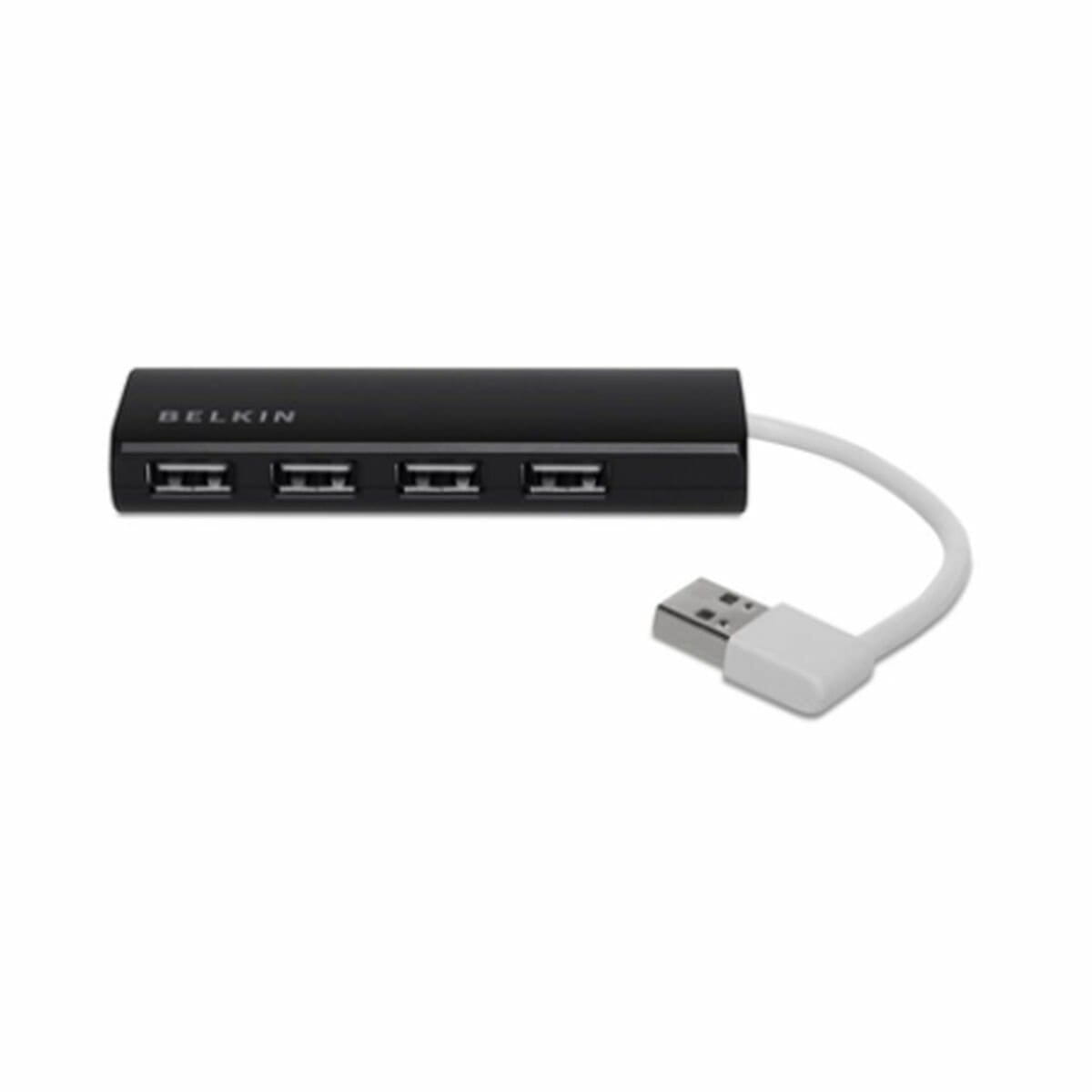 Hub USB 4 Puertos Belkin F4U042BT Negro