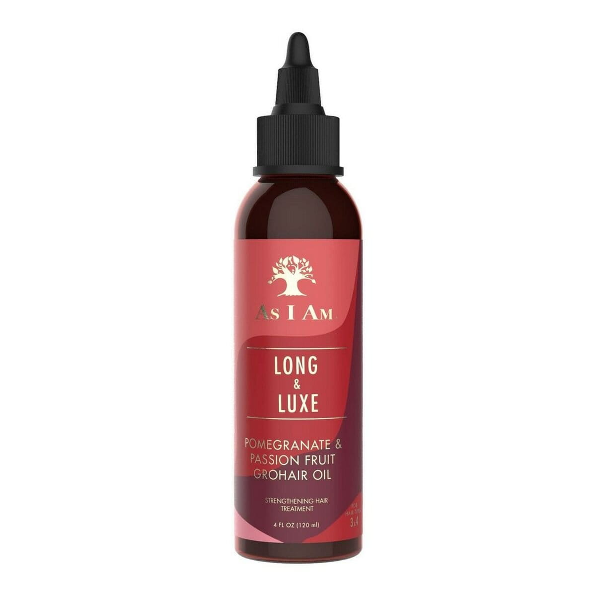 Aceite Capilar As I Am Long And Luxe 120 ml Granada Fruta de la Pasión