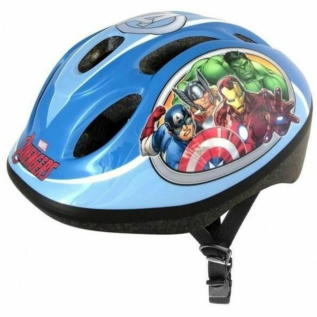 Casco de Ciclismo para Niños Stamp AVENGERS Azul