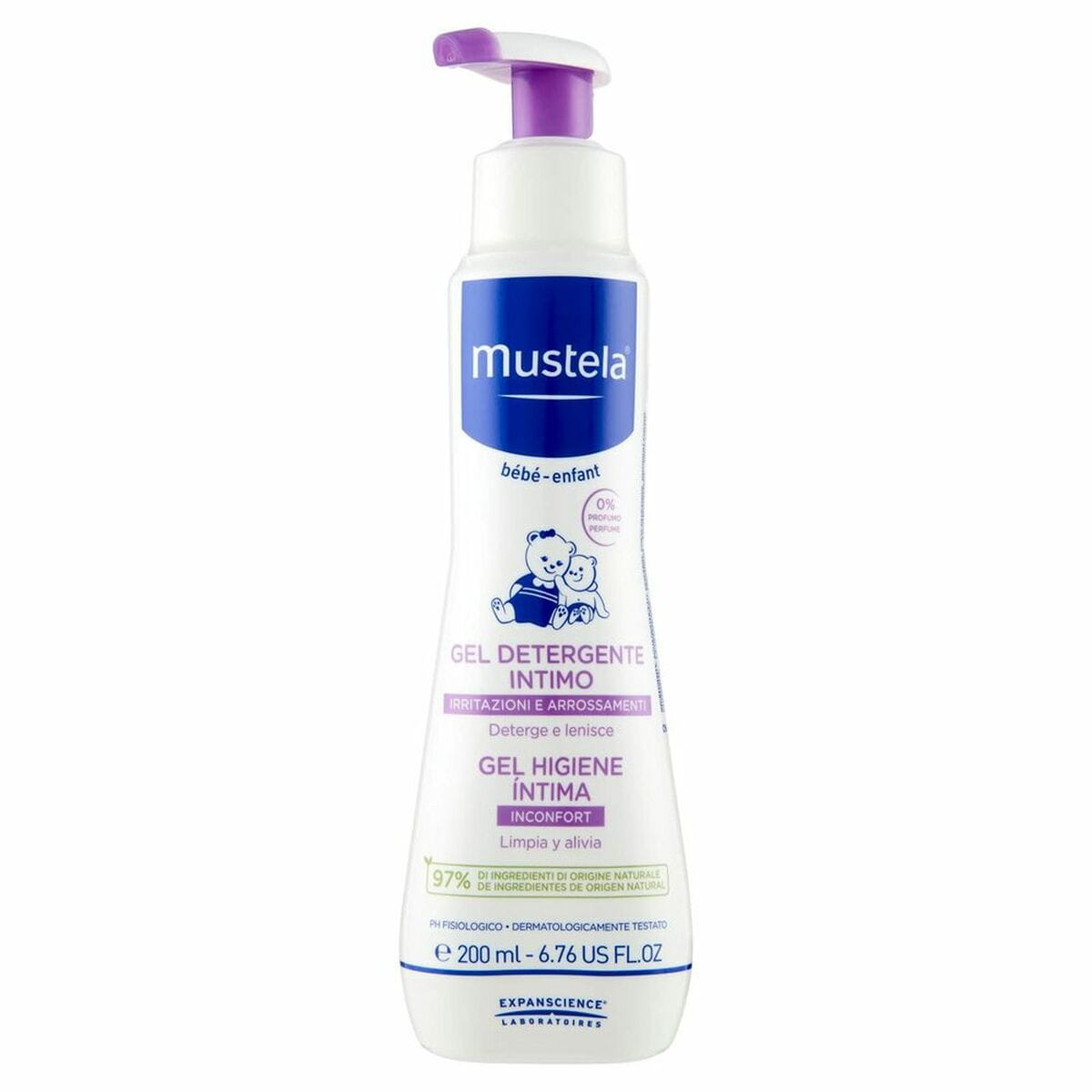 Gel Íntimo Mustela Niño 200 ml