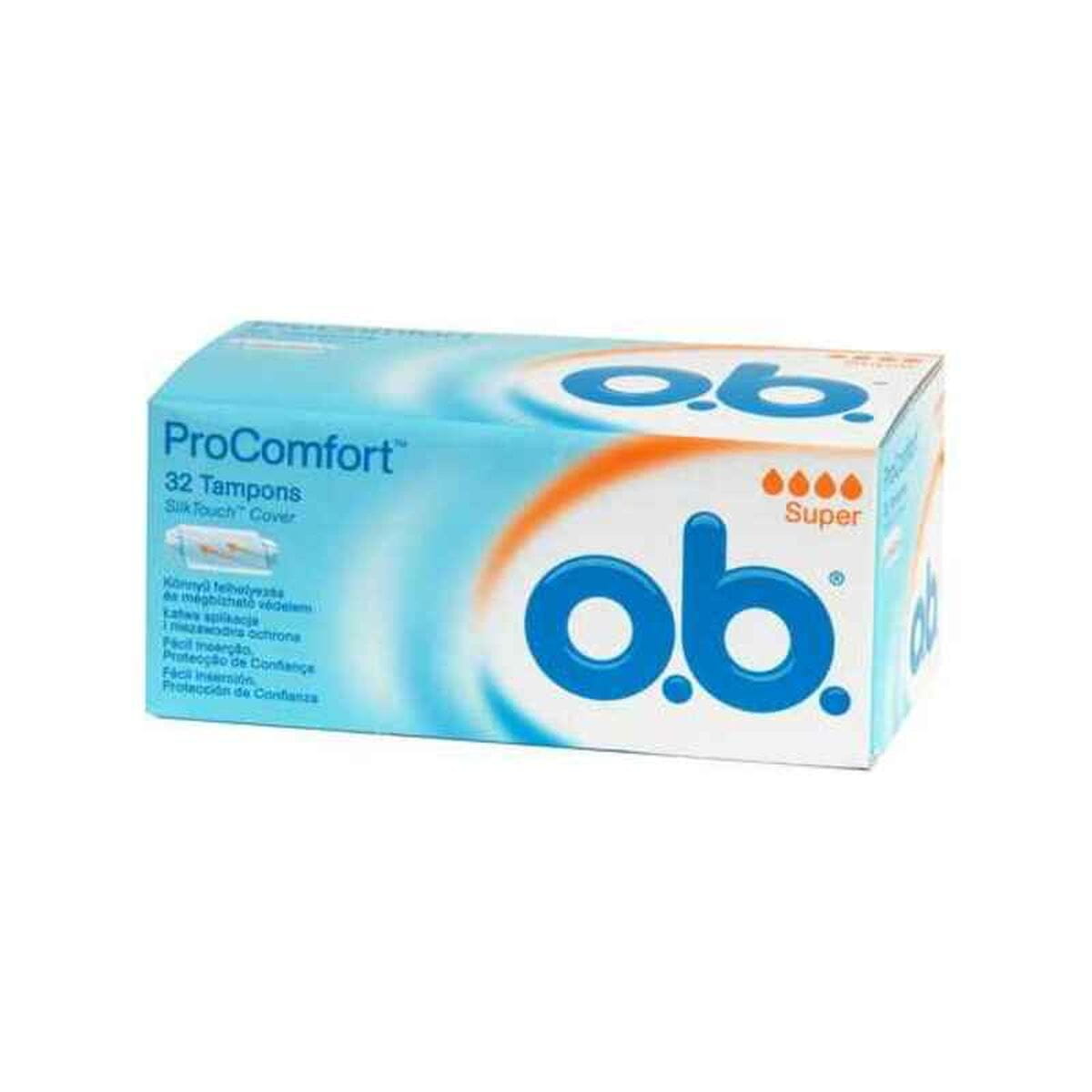 Tampones Super Ob ProComfort 32 unidades