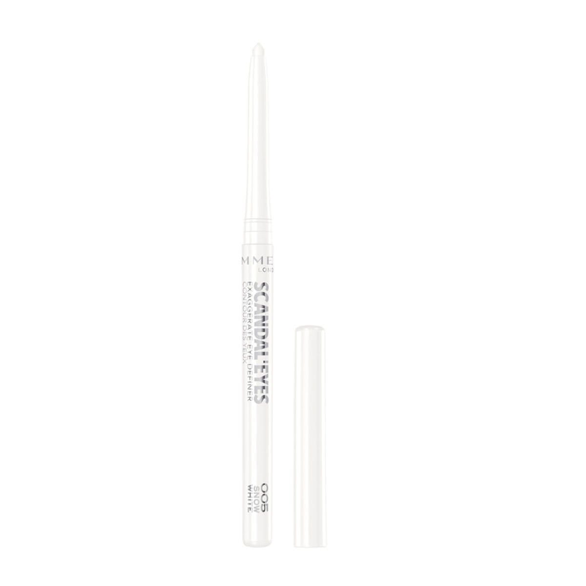 Lápiz de Ojos Rimmel London Scandaleyes Automatic Blanco 0,35 g Automático