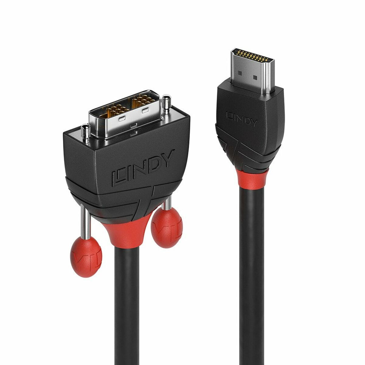 Cable HDMI a DVI LINDY 2 m Negro