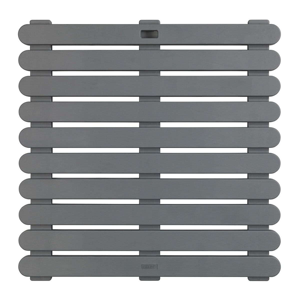 Tarima Wenko 22947100 Plástico Interior/Exterior 55 x 55 cm Gris oscuro