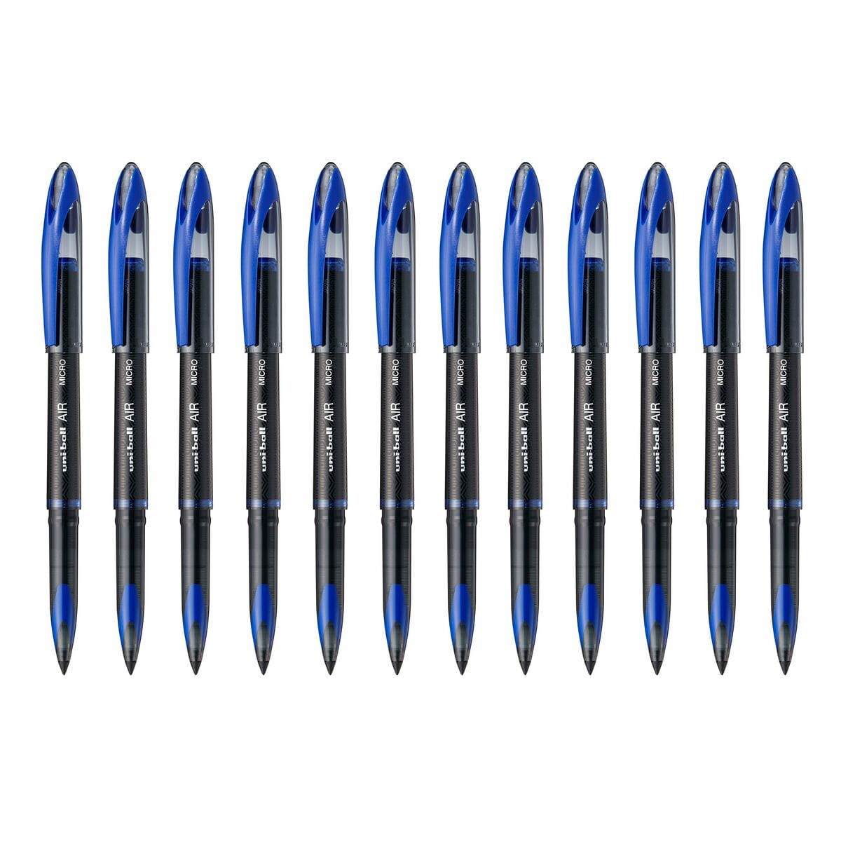Boligrafo de tinta líquida Uni-Ball Air Micro UBA-188-M Azul 0,5 mm (12 Piezas)