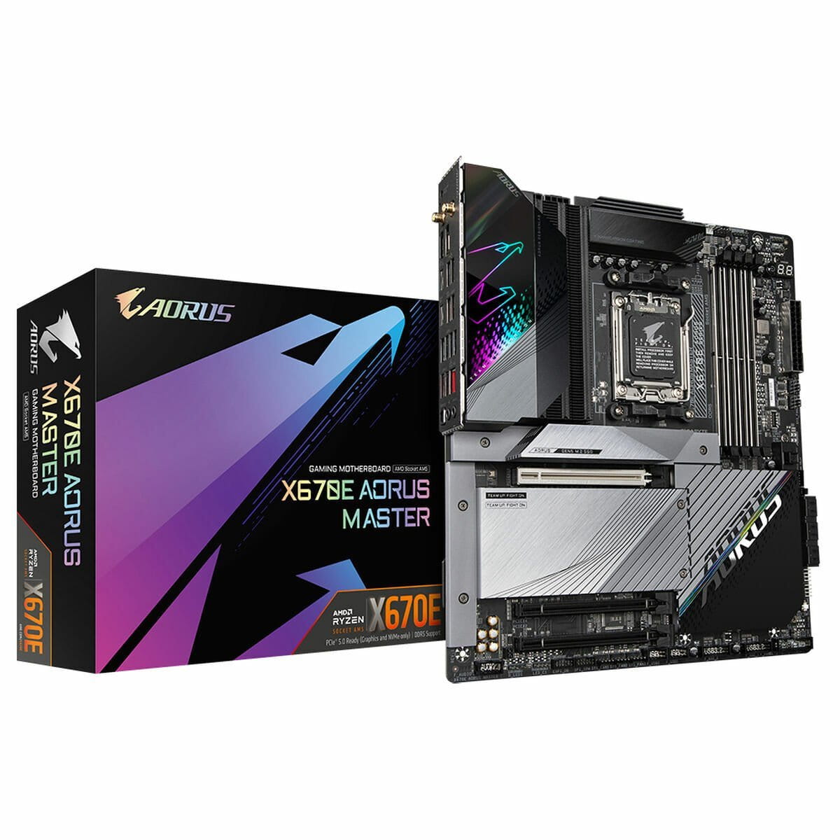 Placa Base Gigabyte X670E AORUS MASTER AMD X670 AMD AM5