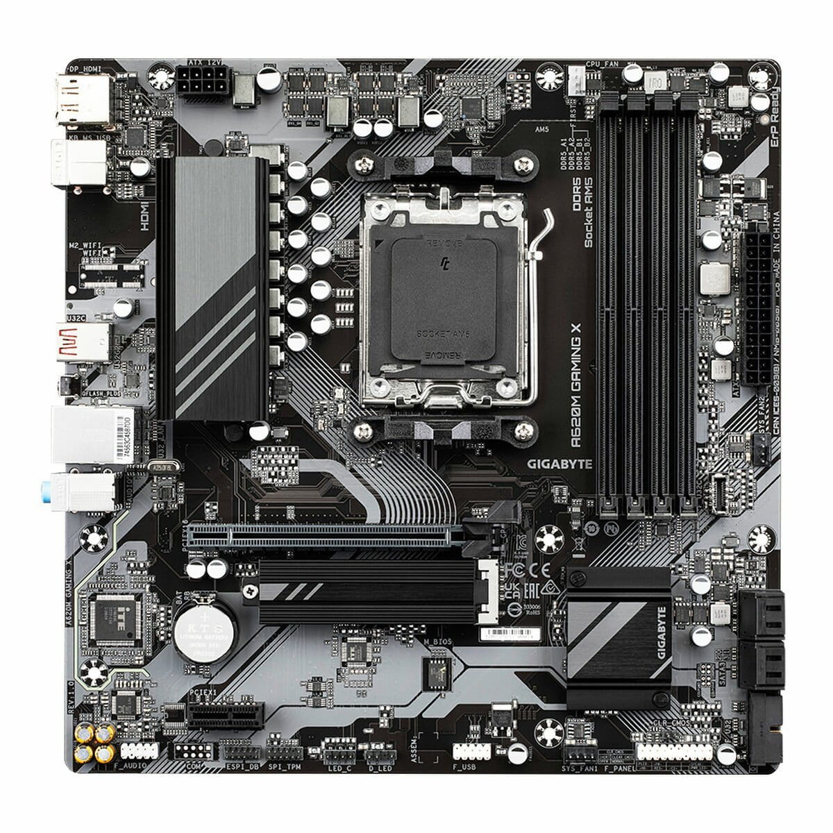 Placa Base Gigabyte A620M AMD A620 AMD AM5