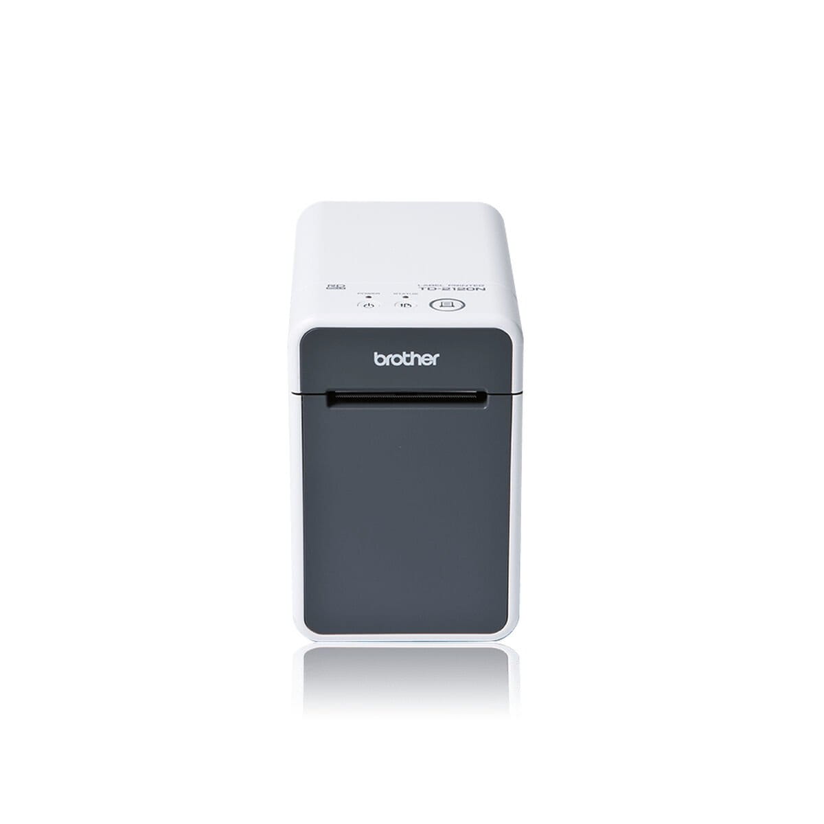 Impresora Térmica Brother TD-2125N Blanco Negro/Blanco
