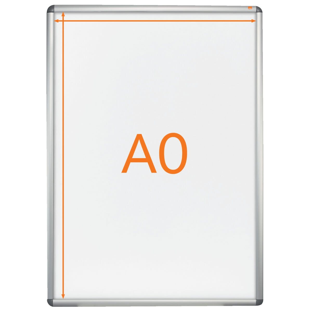 Tablón de Anuncios Nobo Plateado Aluminio Polipropileno