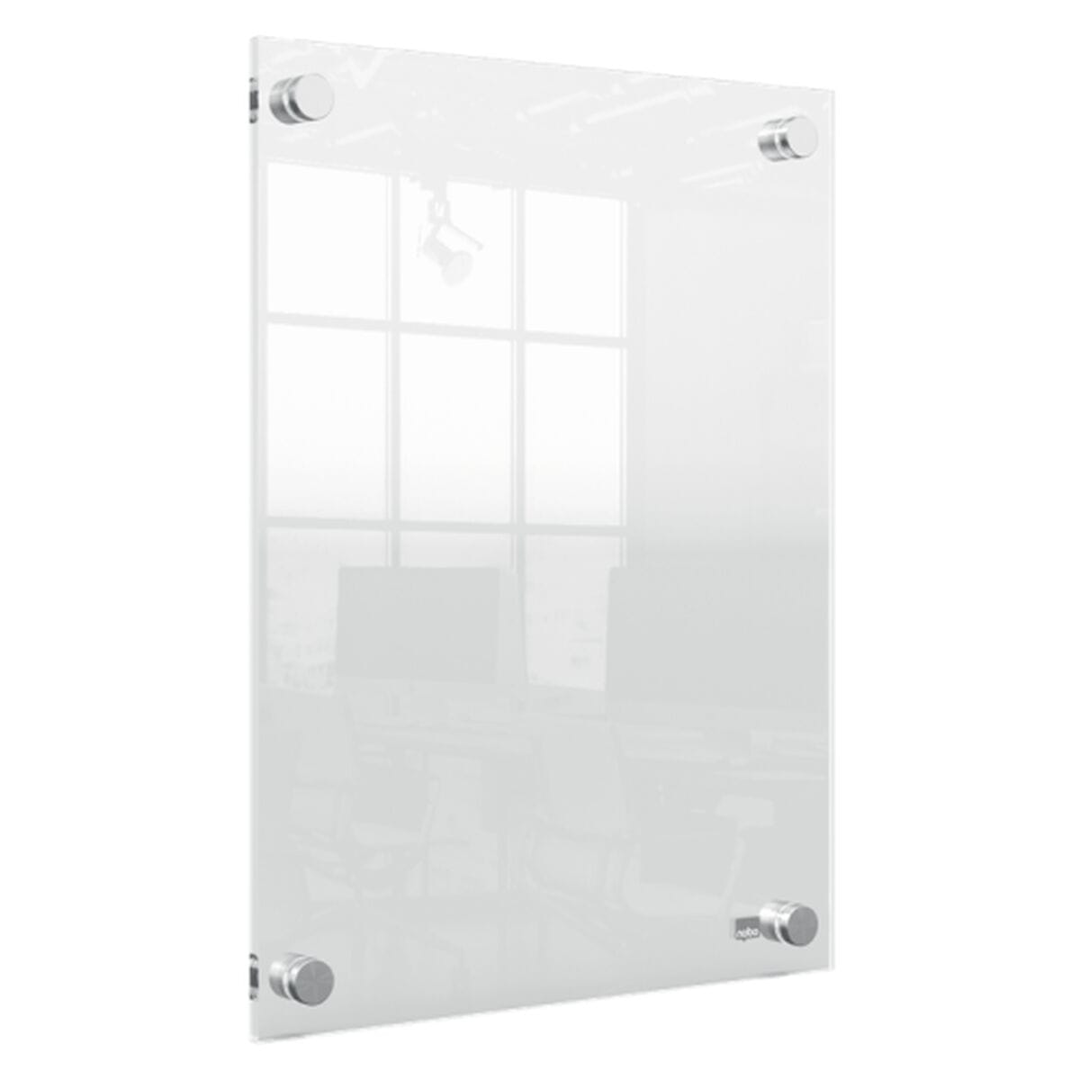 Tablón de Anuncios Nobo Transparente Acrílico 24 Piezas