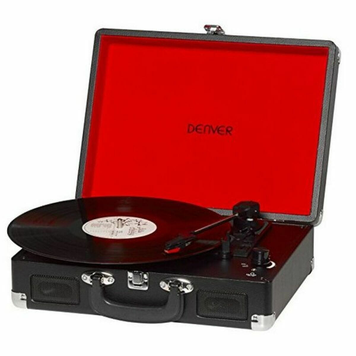 Tocadiscos Denver Electronics BEL5706751028649 Negro