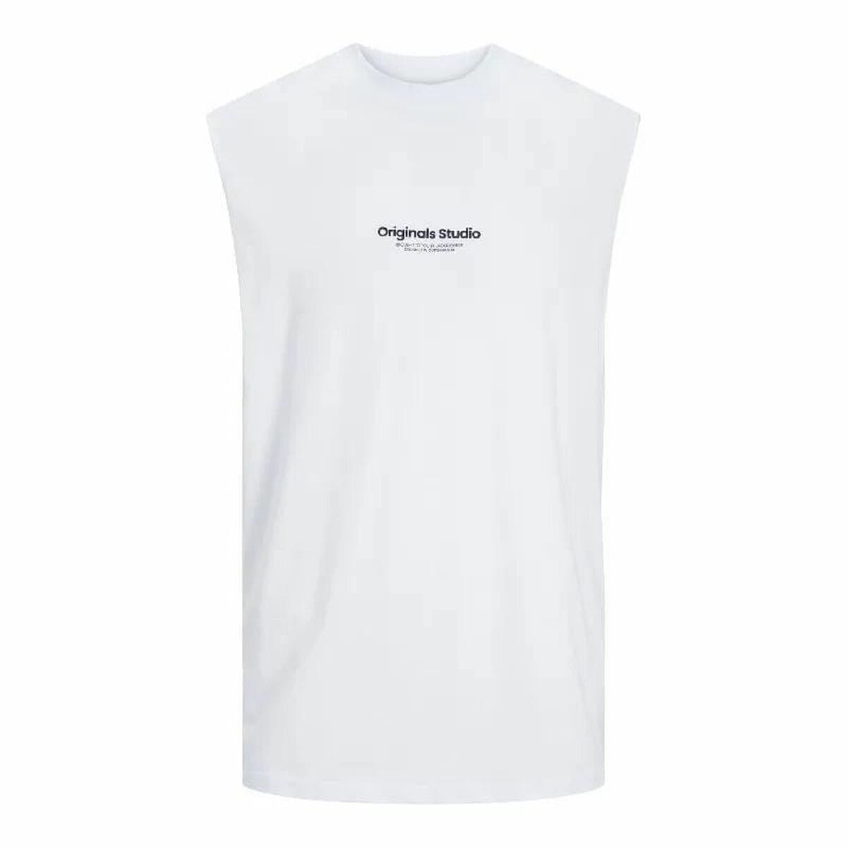 Camiseta para Hombre sin Mangas Jack & Jones Jovesterbro Blanco