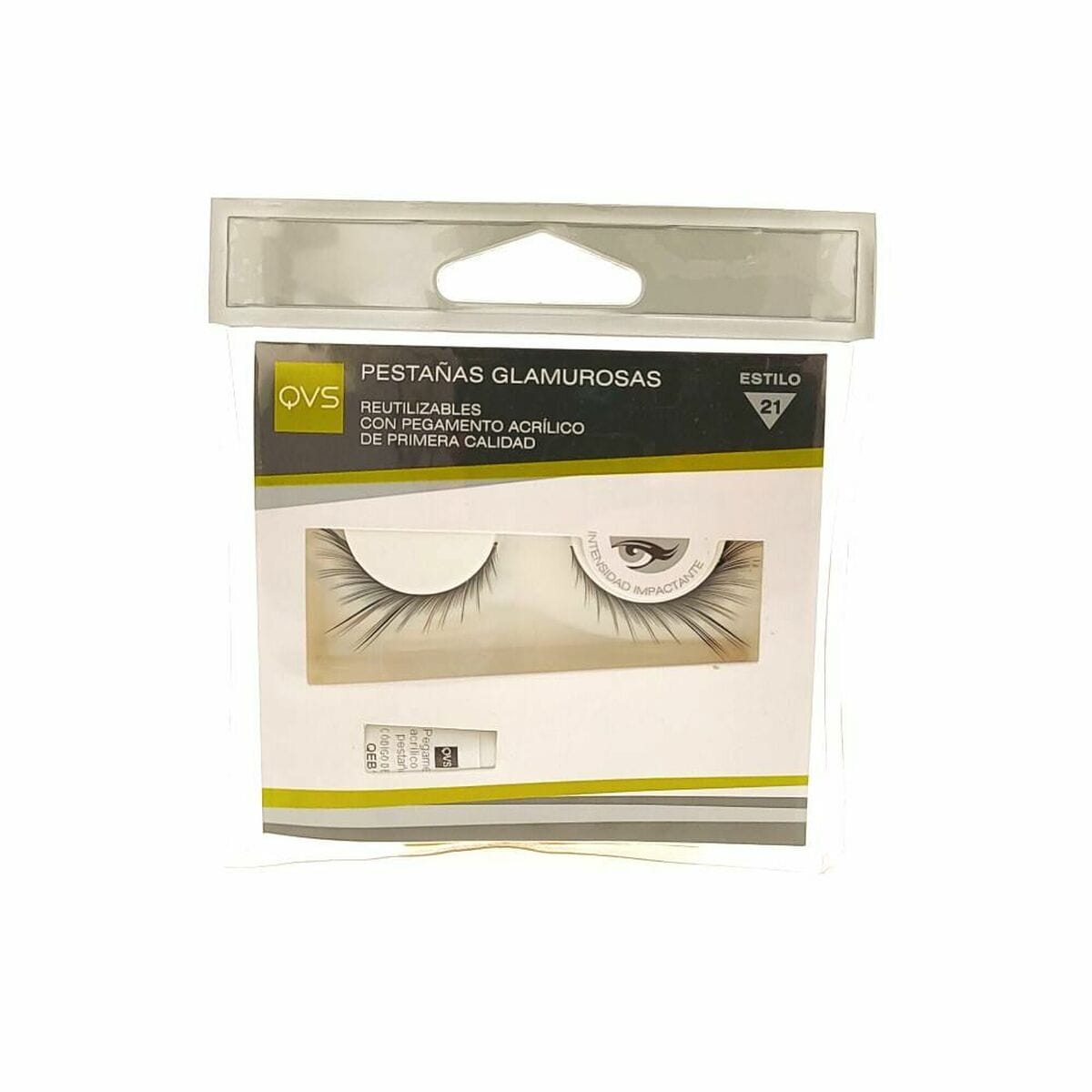 Pestañas Postizas QVS Glamour Estilo21 1 L
